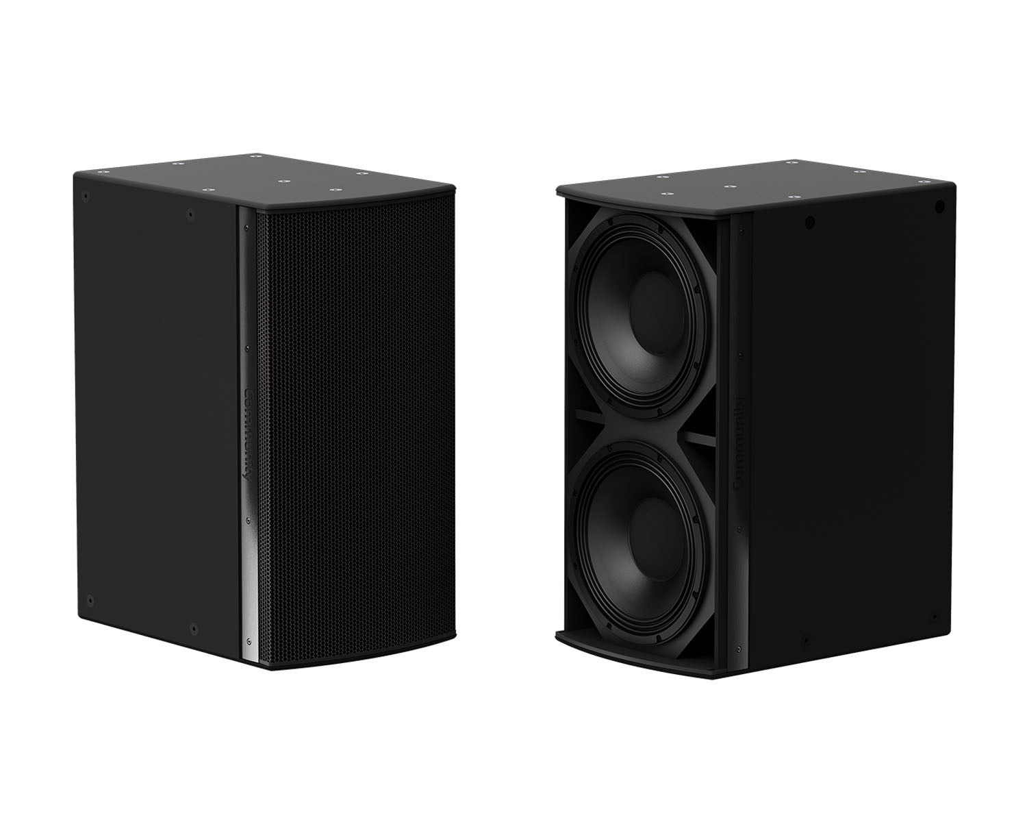 COMIS6212B - Community IS6 212B 2x12inch Installation Subwoofer 700W Black Image 2