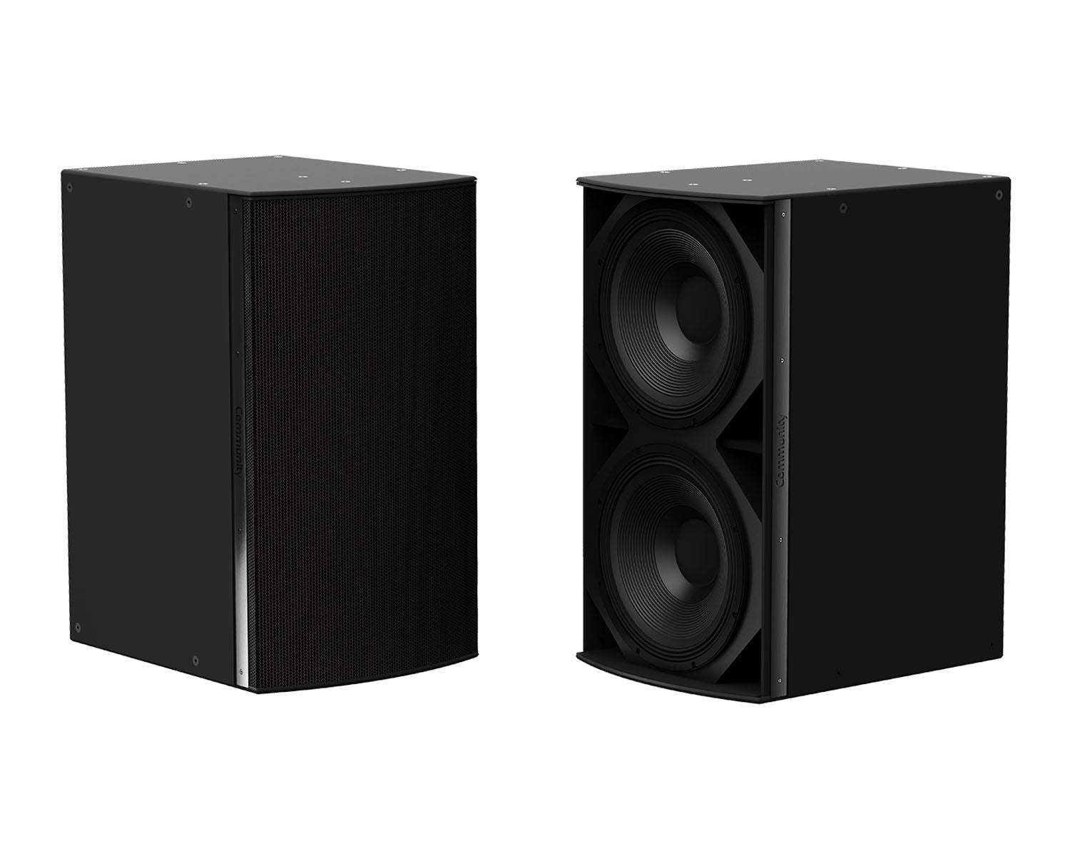 COMIS8218B - Community IS8 218B 2x18inch Installation Subwoofer 1000W Black Image 2