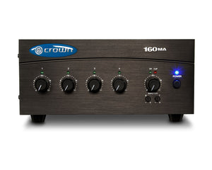 CRO160MA - Crown 160MA 4 Input Commercial Mixer Amplifier 60W 70V or 100V Image 1