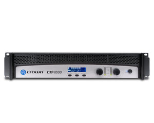 CROCDI6000 - Crown CDi 6000 Power Amp 2x2100W @ 4ohm 70V or 140V with DSP 2U Image 1