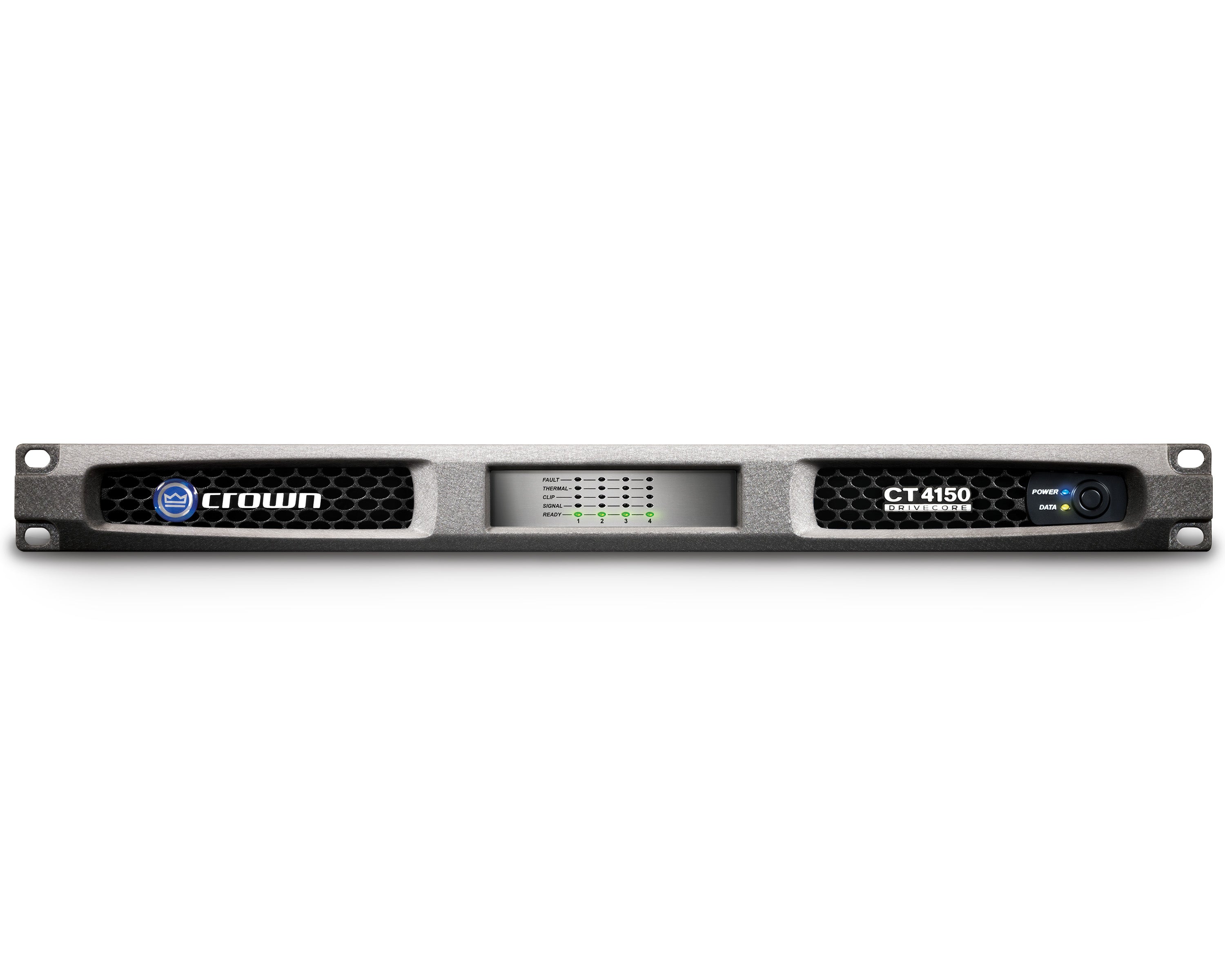 CROCT4150 - Crown CT 4150 ComTech DriveCore Fanless Power Amp 4x125W @ 4ohm 1U Image 1