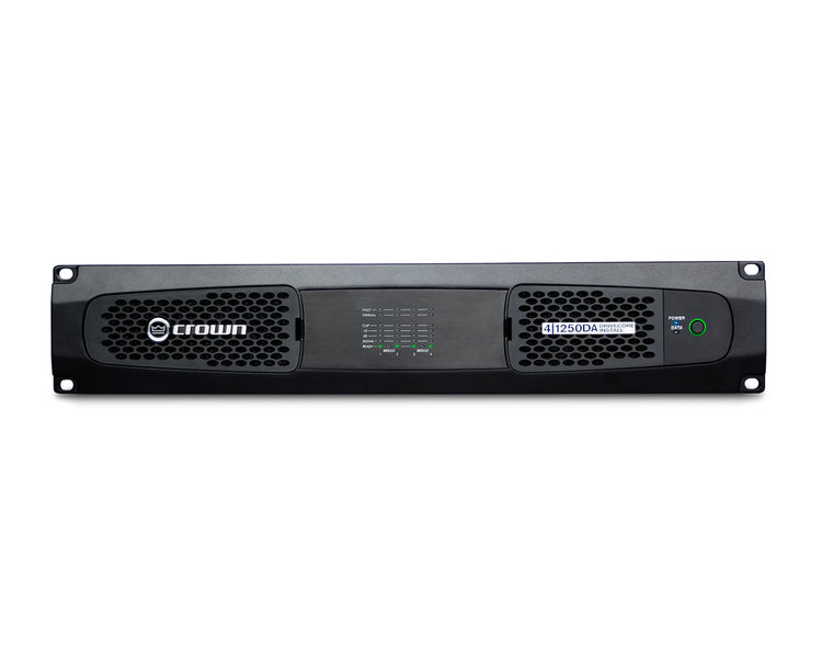 CRODCI1250DA - Crown DCi 4|1250DA DriveCore Install DA Amplifier 4x1200W @ 4ohm Dante 2U Image 1