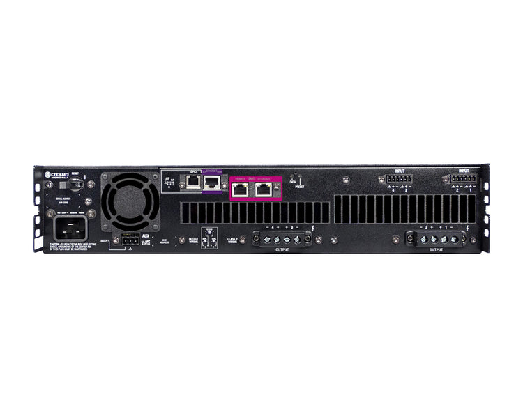 CRODCI1250DA - Crown DCi 4|1250DA DriveCore Install DA Amplifier 4x1200W @ 4ohm Dante 2U Image 2