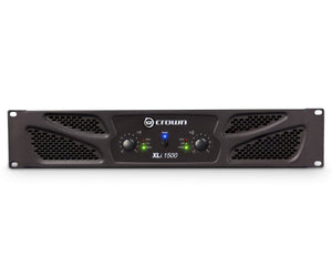 CROXLI1500 - Crown XLi 1500 Rugged Power Amp 2 x 450W @ 4ohm 2U Image 1