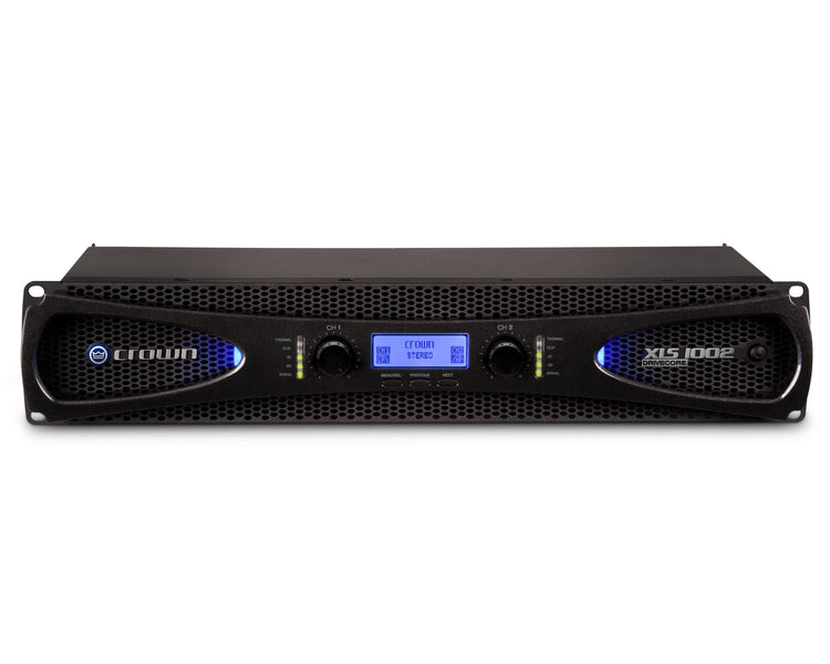 CROXLS1002 - Crown XLS 1002 DriveCore 2 Power Amp with DSP 2x350W @ 4ohm 2U Image 1