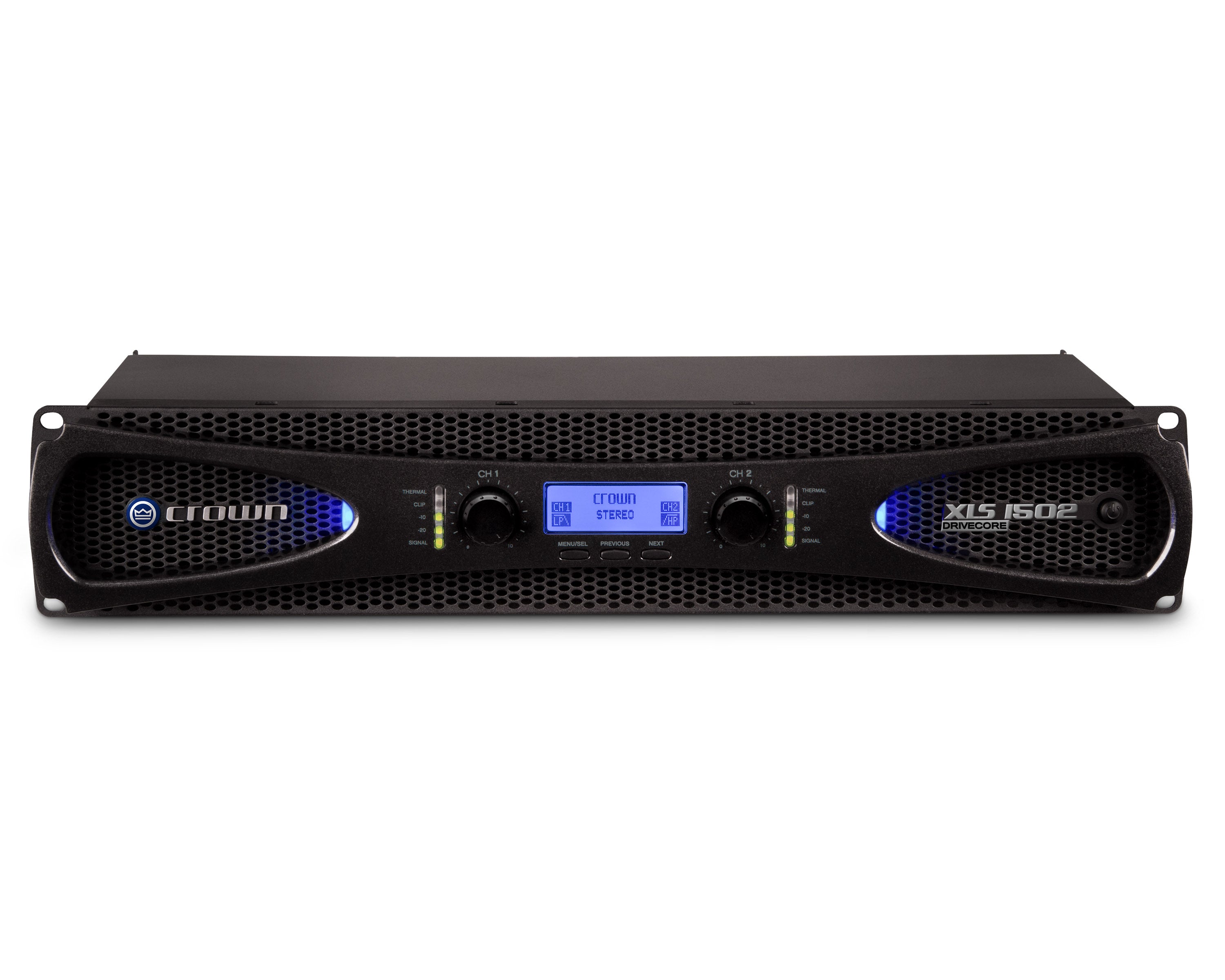 CROXLS1502 - Crown XLS 1502 DriveCore 2 Power Amp with DSP 2x525W @ 4ohm 2U Image 1