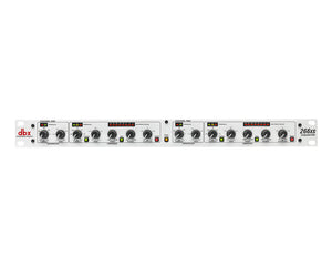DBX266XS - dbx 266XS Dual Compressor or Gate Jack or XLR Silver 1U Image 1