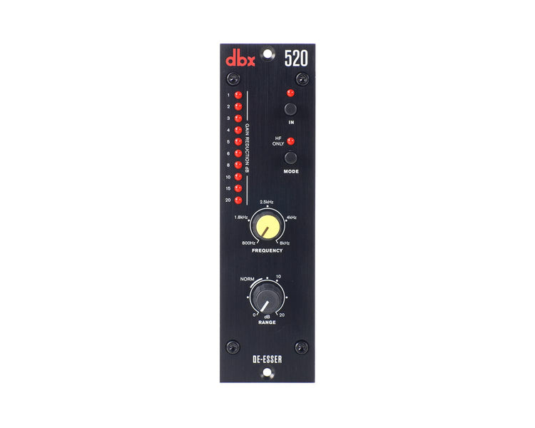DBX520 - dbx 520 500 Series Module De Esser Module 1U or 3U Image 2