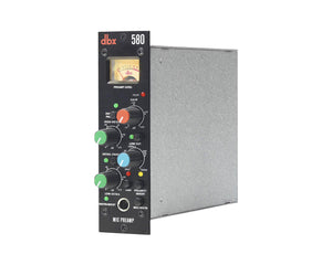 DBX580 - dbx 580 500 Series Premium Low Noise Mic Pre 1U or 3U Image 1