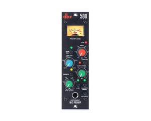 DBX580 - dbx 580 500 Series Premium Low Noise Mic Pre 1U or 3U Image 2