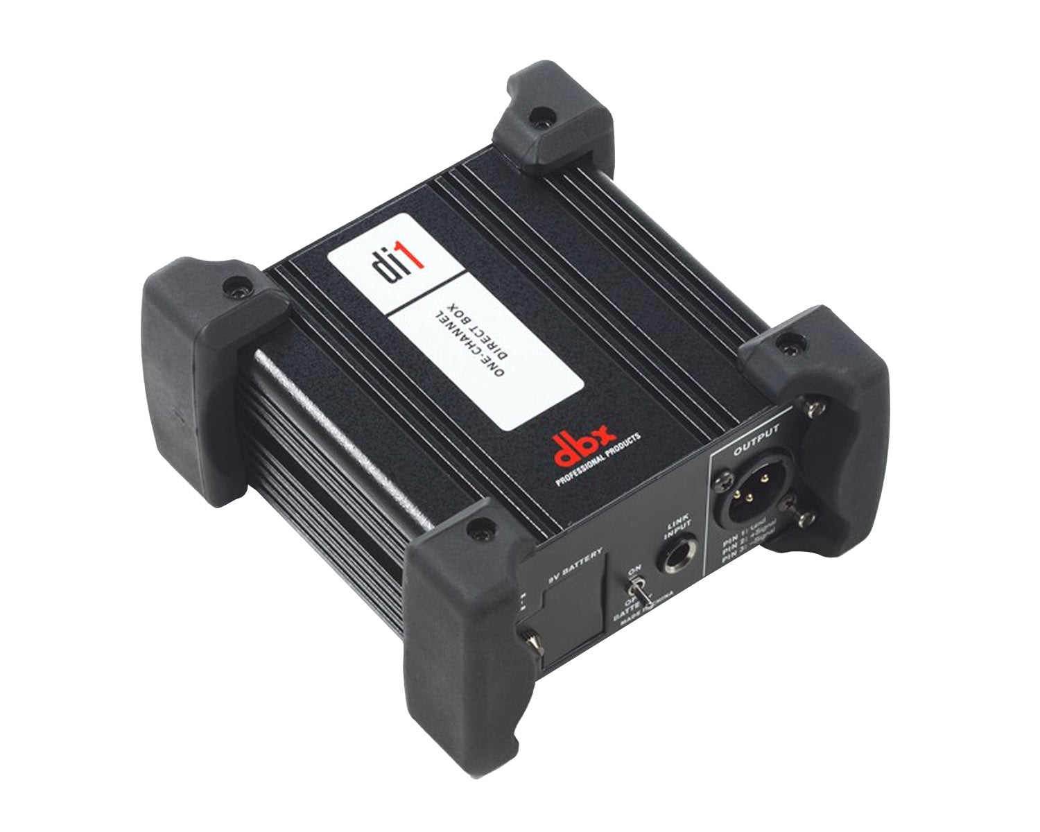SGPRO Audio Active DI Box - Direct Input For Guitar, Bass & Keyboards, 48V Phantom Powered