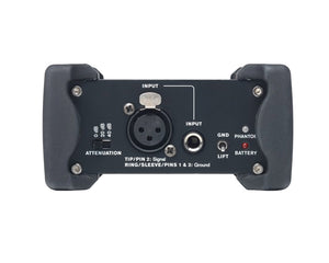 DBXDI1 - dbx Di1 Active DI Box Battery or 18 48V Phantom Powered Image 3
