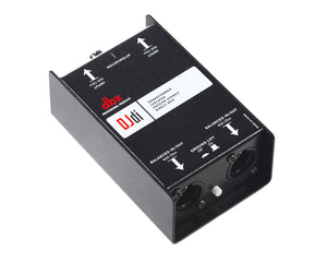 DBXDJDI - dbx DJDi 2 Channel Passive DI Box 2xJack In and 2xBalanced XLR Out Image 1