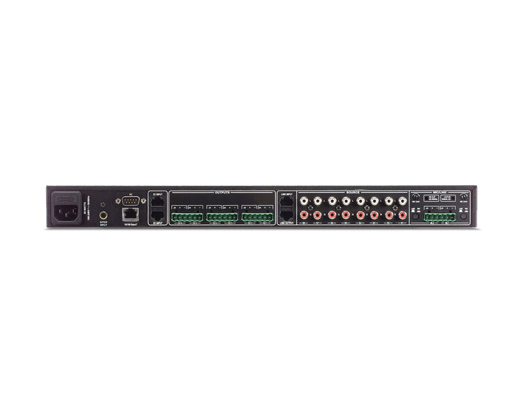 DBXZP1260 - dbx ZonePro 1260 12x6 2xMic In Processor With Display 1U Image 2