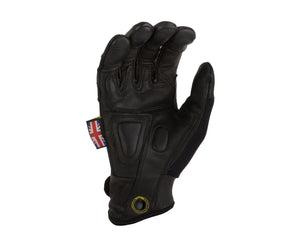 DIRLFFM - Dirty Rigger Leather Heavy Duty Full Finger Rigging or Loader Gloves (M) Image 3