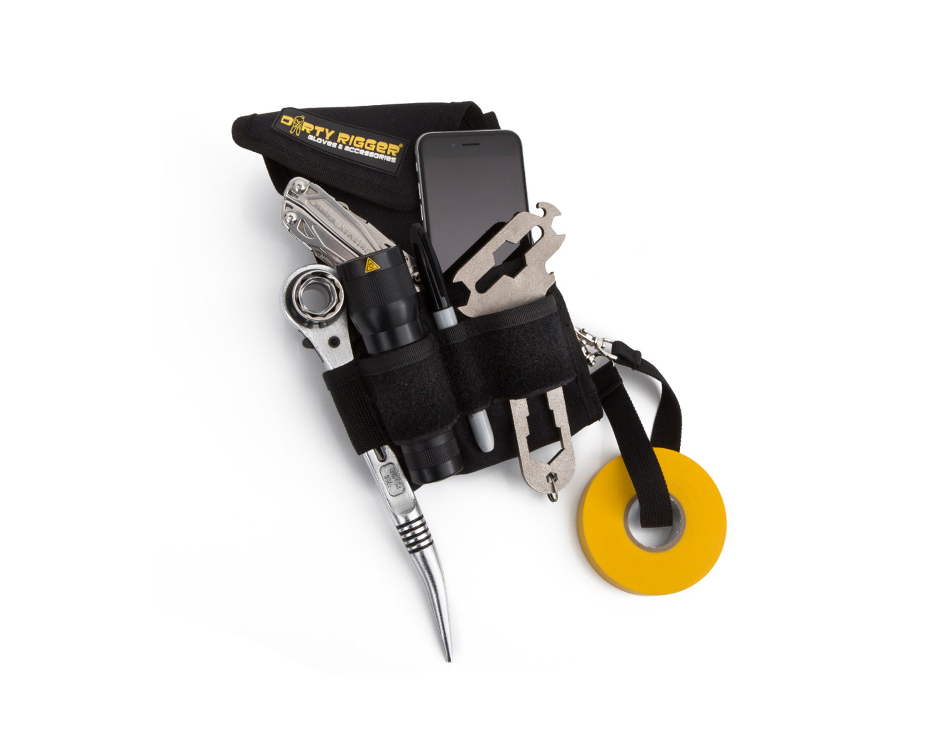 DIRPPTP2 - Dirty Rigger Pro Pocket 2.0 Lightweight Tool Pouch with Large Phone Pocket Image 2