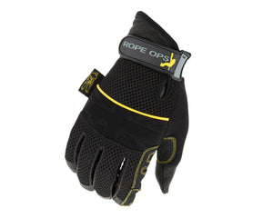 DIRROPSXL - Dirty Rigger Rope Ops Full Finger Rope Gloves with Airprene Knuckle Pad (XL) Image 3