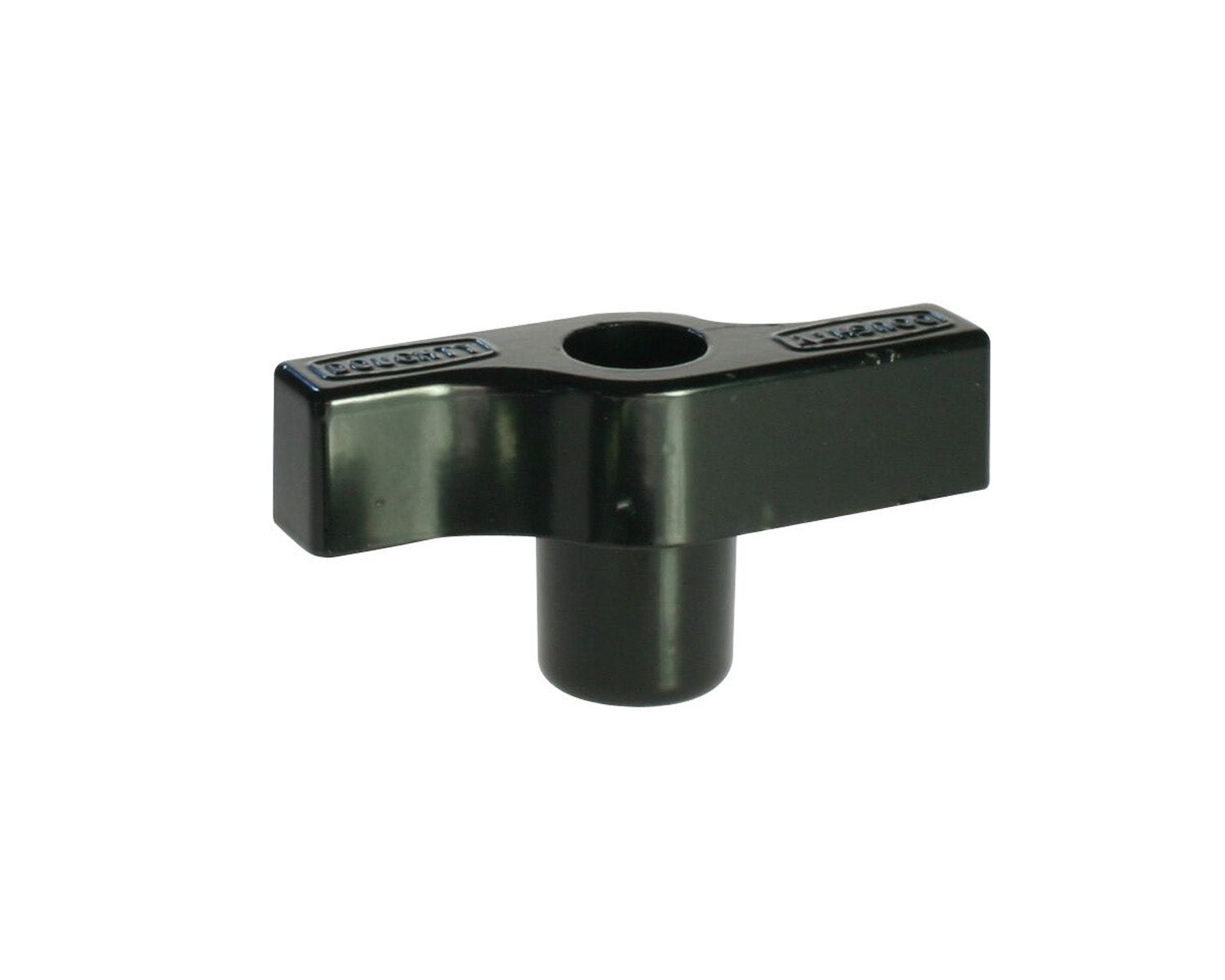 DOUS0124 - Doughty S0124 Easy Grip Handle M12 Hand Turn Clamp Wing Knob Black Image 1