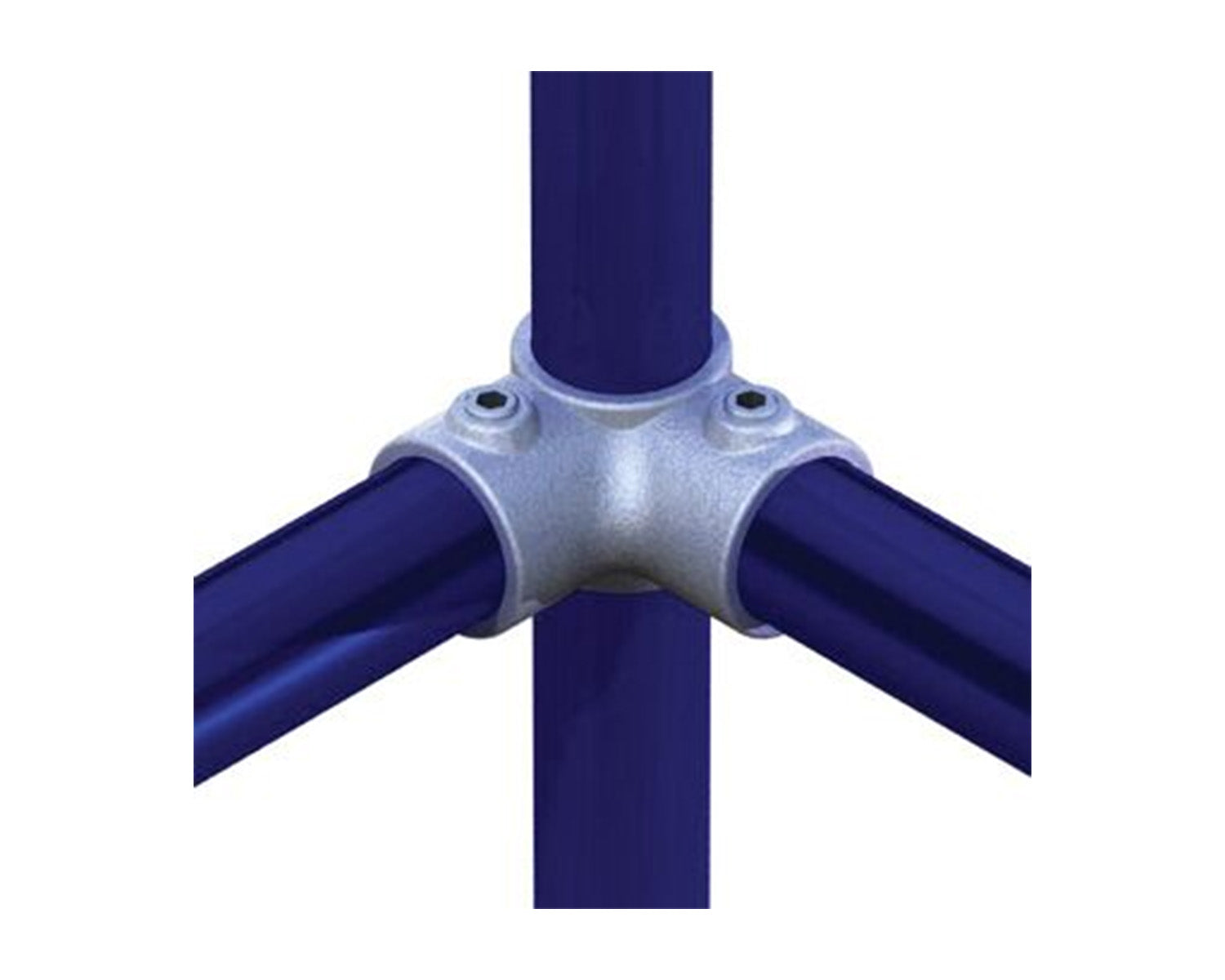 DOUT11600 - Doughty T11600 Pipeclamp 48mm Tube 90degree Corner and ThruTube Image 1