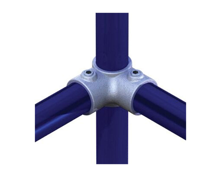 DOUT11600 - Doughty T11600 Pipeclamp 48mm Tube 90degree Corner and ThruTube Image 1