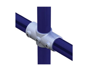 DOUT11900 - Doughty T11900 Pipeclamp 48mm Tube 90degree 2 Socket Crossover Image 1