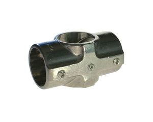 DOUT194007E - Doughty T194007E 48mm Tube Two Socket Cross Slimline Image 1