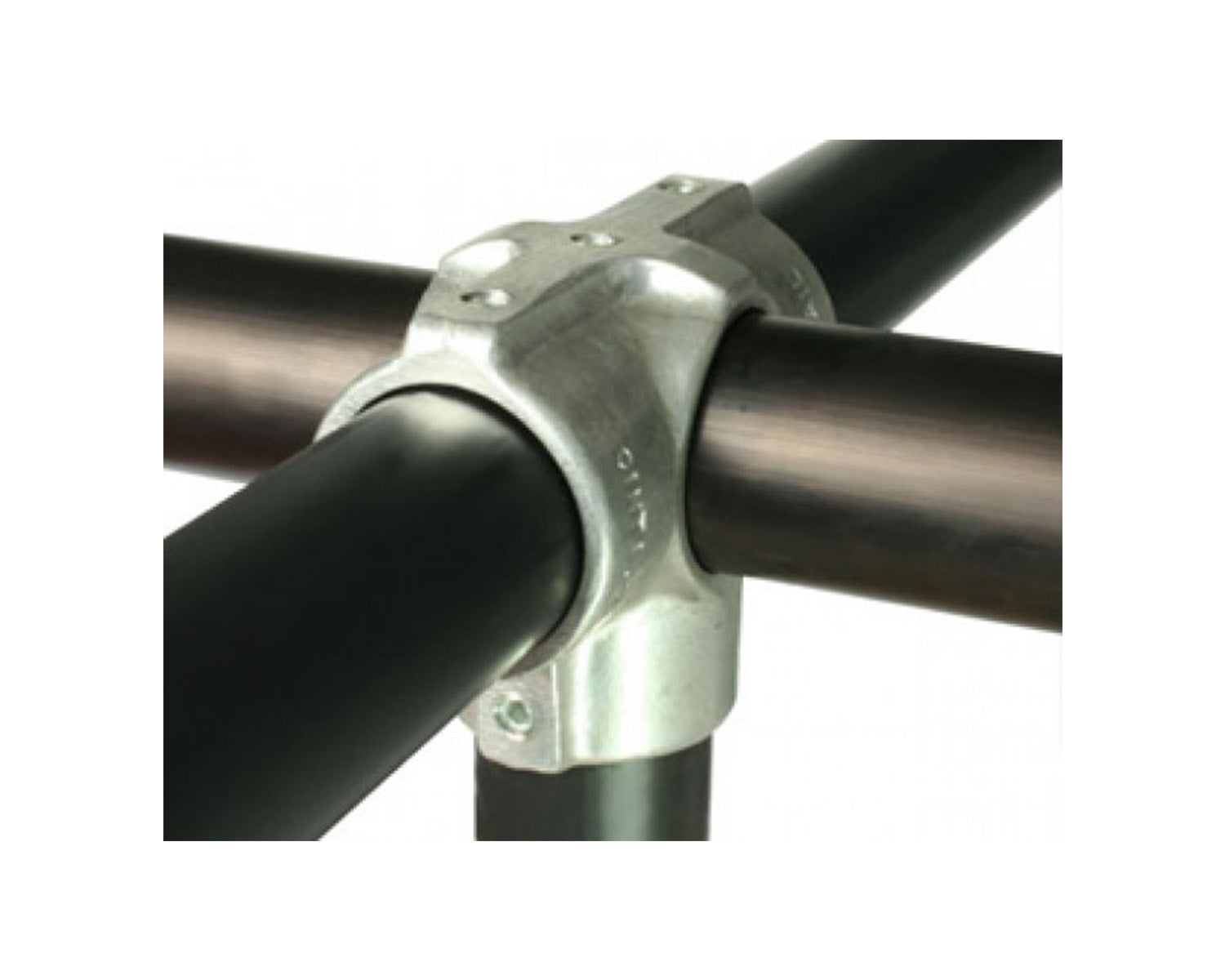 DOUT194013E - Doughty T194013E 48mm Tube Double 90degree Joint with Side Outlet SLIM Image 3