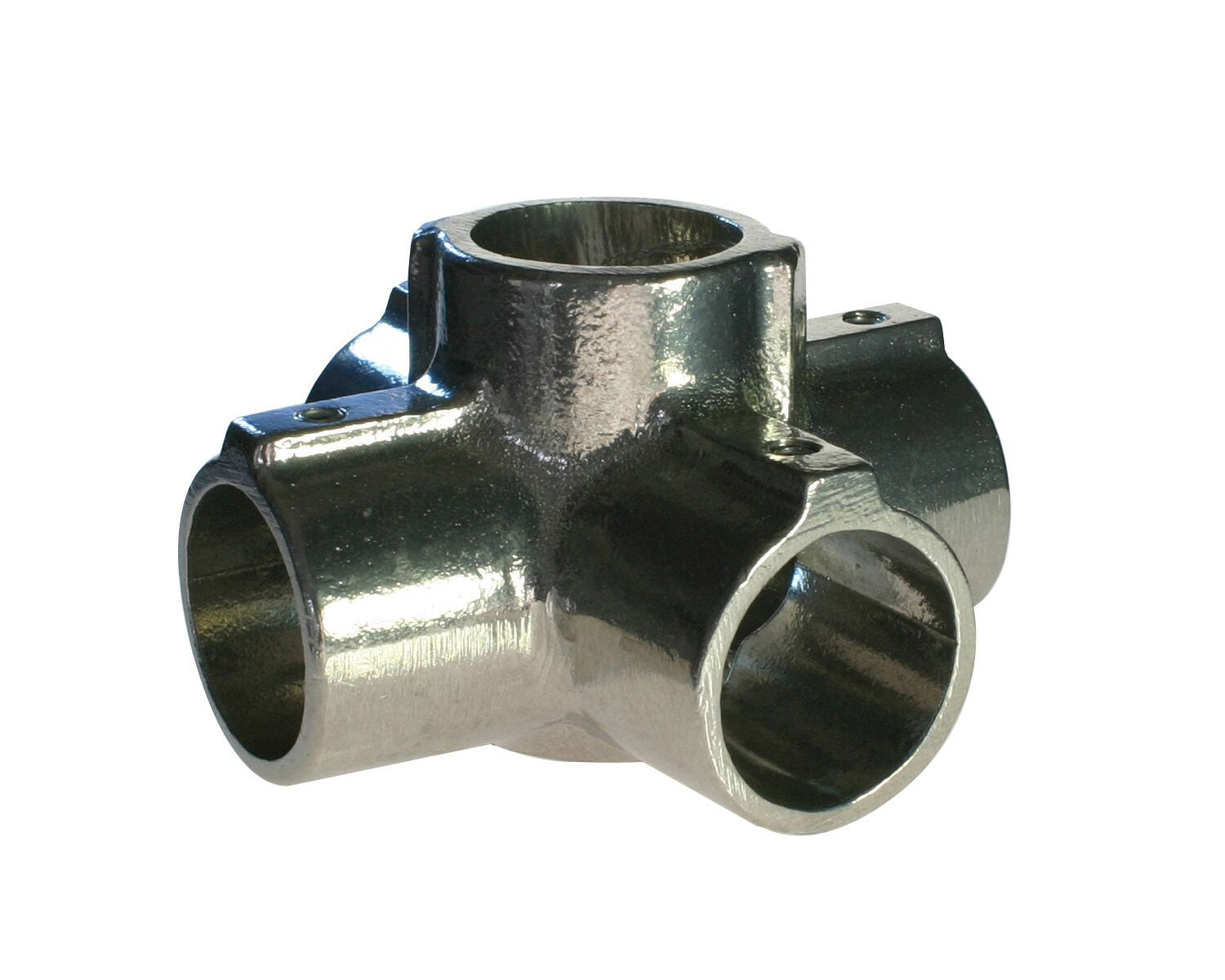 DOUT194106E - Doughty T194106E 48mm Tube Fourway Cross Joint (Inc Vertical Pass) Image 1