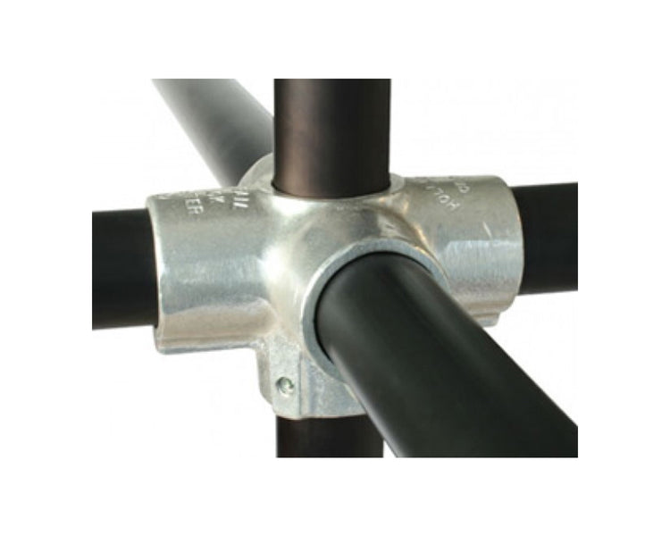 DOUT194106E - Doughty T194106E 48mm Tube Fourway Cross Joint (Inc Vertical Pass) Image 2