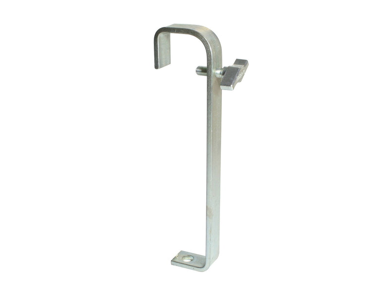 DOUT20105 - Doughty T20105 Extended Hook Clamp 48mm Tube SWL 40kg 233mm Silver Image 1