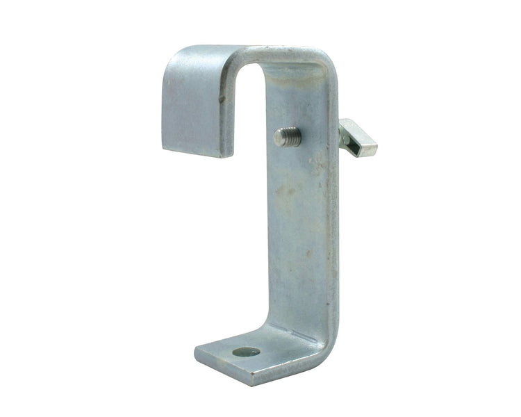 DOUT20400 - Doughty T20400 Heavy Duty Hook Clamp 50mm Tube SWL 150kg 124mm Silver Image 1