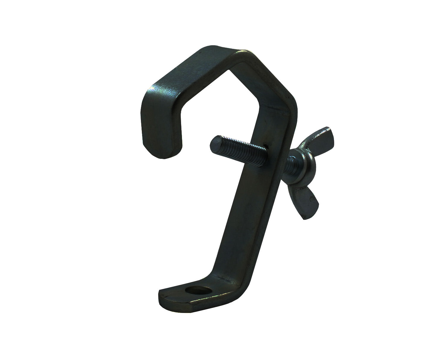 DOUT21101 - Doughty T21101 Universal Hook Clamp 25 51mm Tube SWL 40kg Black Image 1
