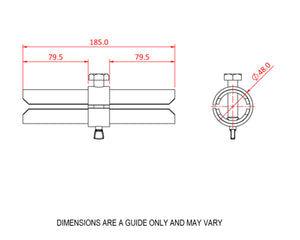 DOUT25100 - Doughty T25100 Scaffold Joint Pin 48mm Image 2