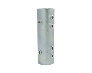 DOUT25108 - Doughty T25108 Scaffold Solid Tube Joiner for 48mm Tubes Bright Zinc Image 1