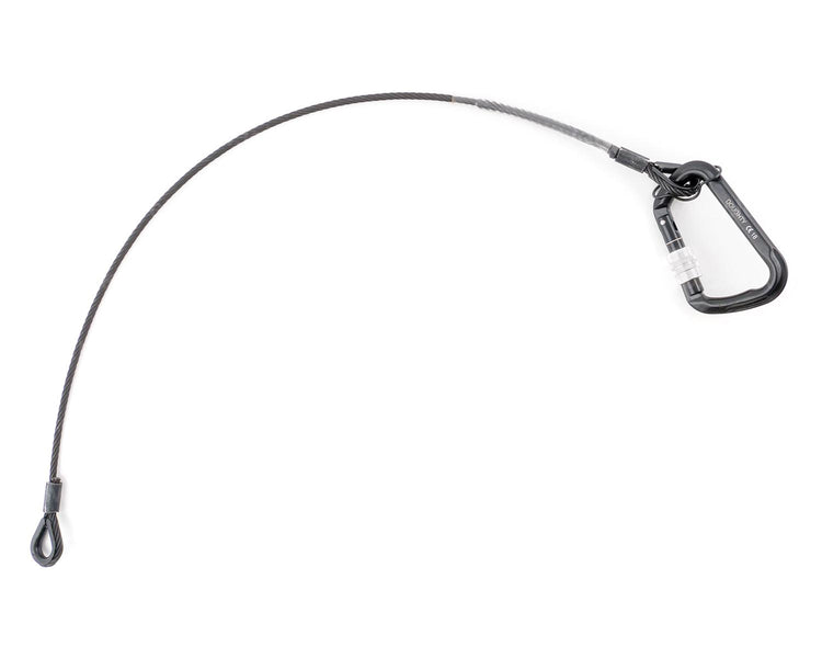 DOUT2830501 - Doughty T2830501 75Kg Heavy Weight Safety Wire TV Spec 5mm x 700mm Black Image 1