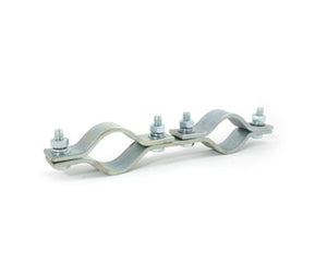 DOUT31000 - Doughty T31000 Pipe to Pipe Clamp (300mm Centres) for 48mm Tube Image 1