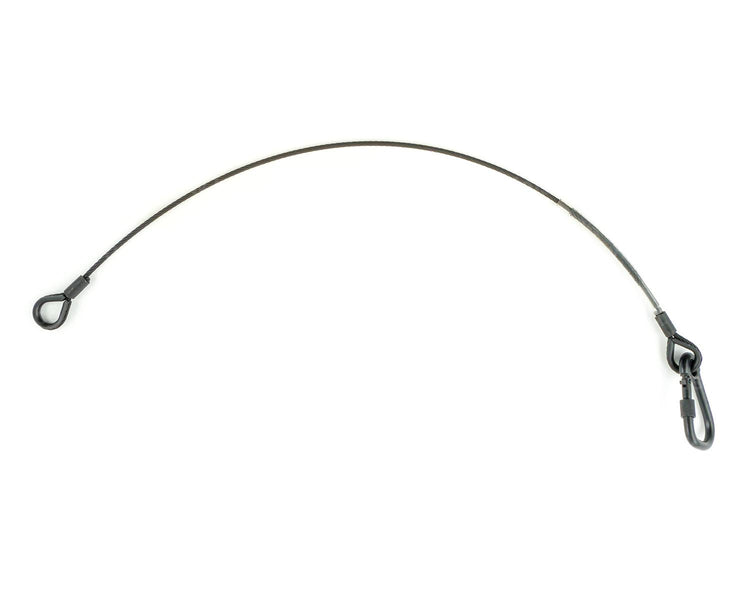 DOUT45856 - Doughty T45856 Safety Wire 4mm x 650 with Moving Light Hook 36kg Black Image 1