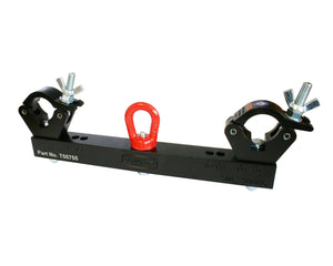 DOUT55755 - Doughty T55755 Solid Hanging Truss Adaptor SWL 500kg BLACK Image 1