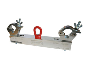 DOUT55780 - Doughty T55780 Solid Hanging Truss Adaptor SWL 1000kg SILVER Image 1