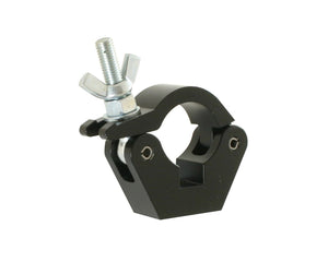 DOUT57011 - Doughty T57011 Clamp 50mm Slimline Half Coupler Exc W or N and Bolt BLACK Image 1