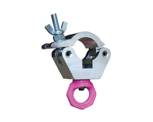 DOUT57203 - Doughty T57203 Hanging Clamp with Pink Eye Loads up to 750kg SILVER Image 1