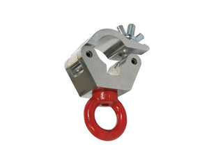 DOUT57207 - Doughty T57207 Hanging Clamp with Red Eye Loads up to 500kg SILVER Image 1