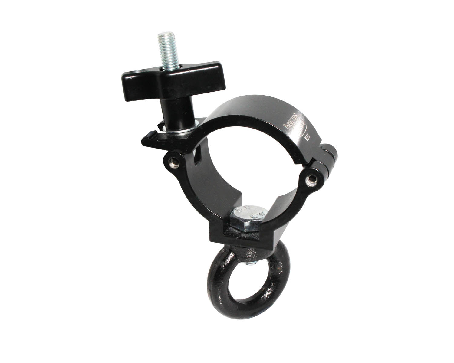 DOUT5812401 - Doughty T5812401 Super Lightweight Hanging Clamp SWL 75kg BLACK Image 1