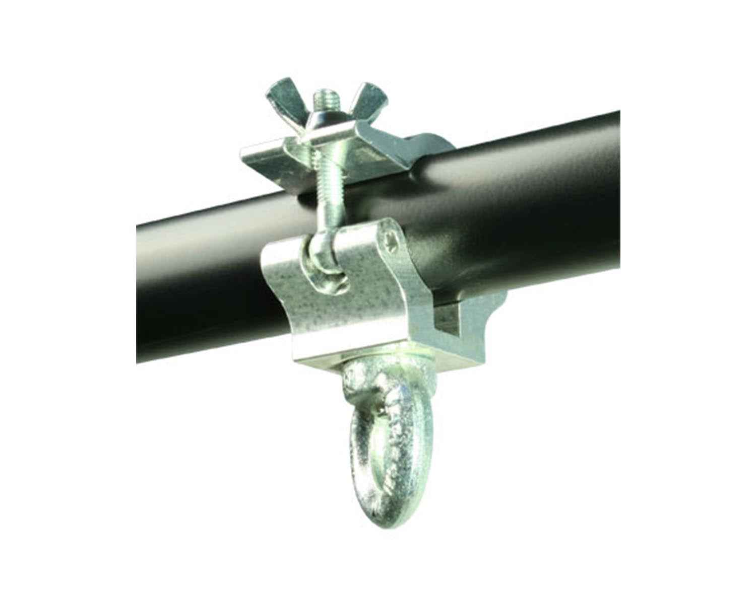DOUT58990 - Doughty T58990 38mm Atom Hanging Clamp with Ring SWL 100Kg SILVER Image 1