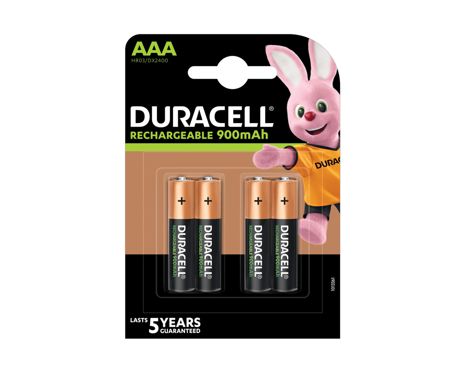 DURAAARC - Duracell Duracell Rechargeable AAA 900MAH Batteries 1.5V or Pack of 4 Image 1