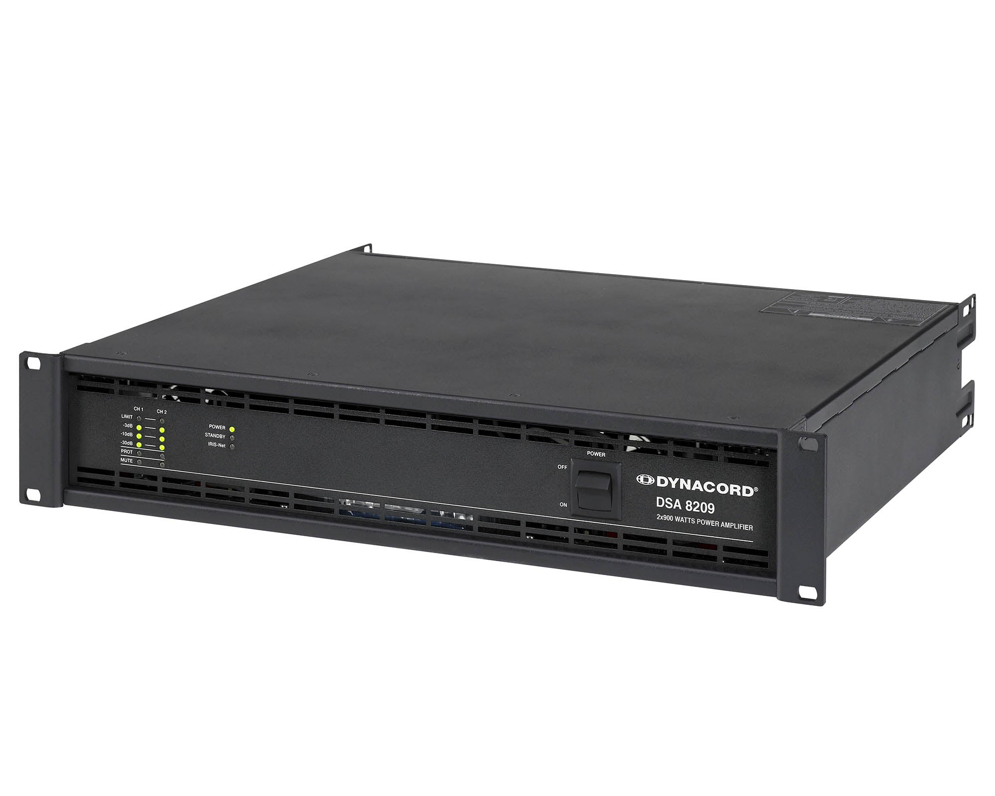 DYNDSA8209 - Dynacord DSA8209 Class H Power Amp with Remote Option 2x900W Image 2