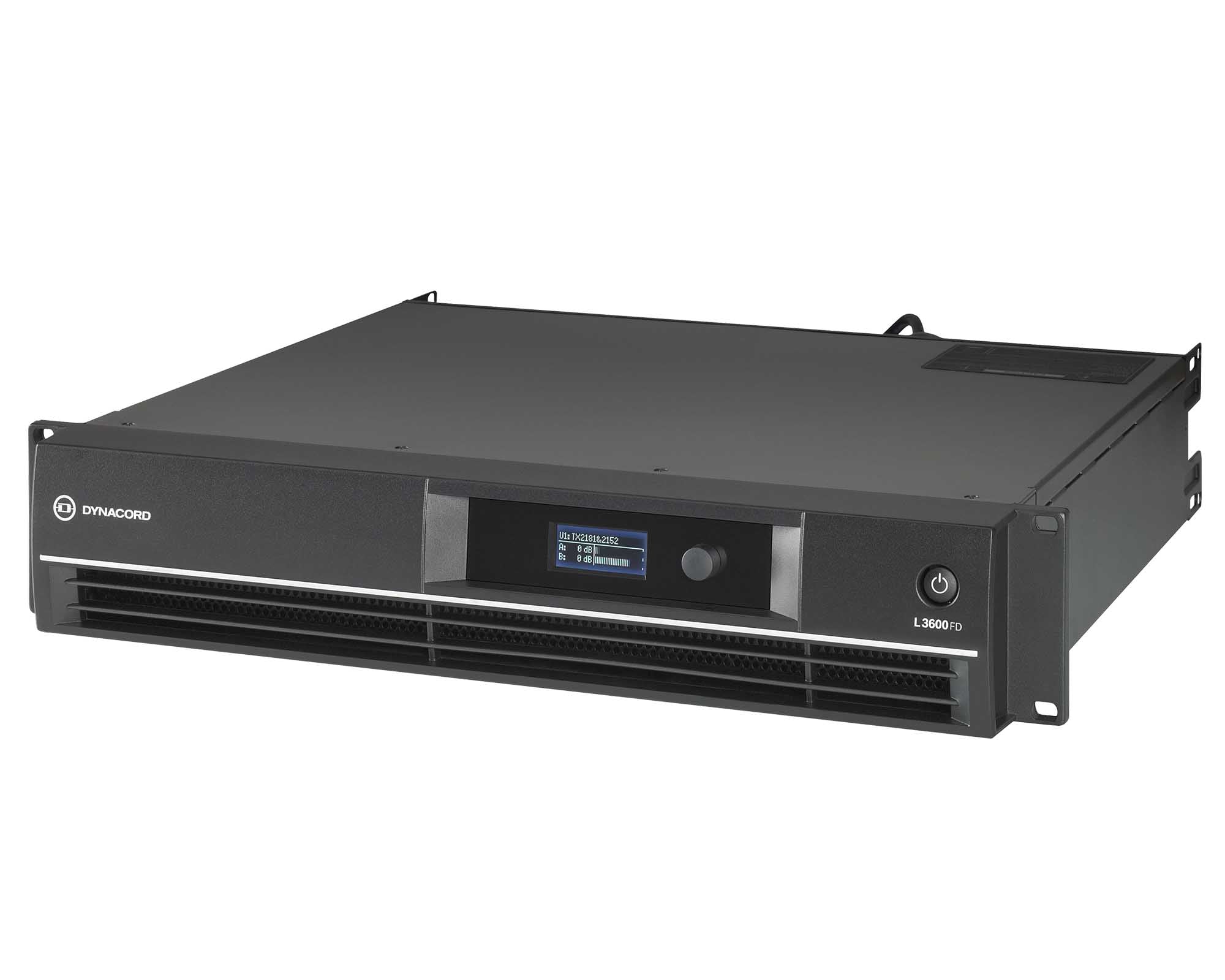 DYNL3600FD - Dynacord L3600FD Live Series DSP Amplifier 2x1700W @ 4ohm 2x3000W @ 2ohm 2U Image 2
