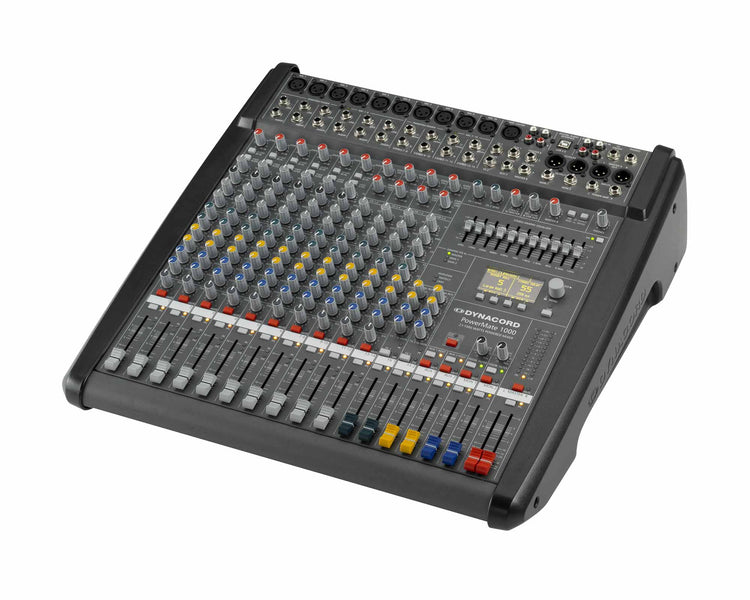DYNPM10003 - Dynacord PowerMate 1000 3 10Ch Powered Mixer with Twin Digital FX 2x1000W Image 2