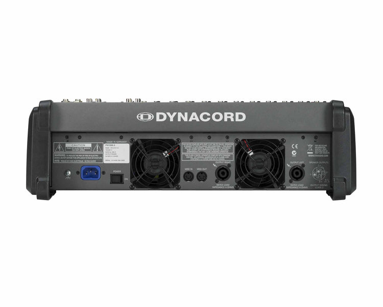 DYNPM10003 - Dynacord PowerMate 1000 3 10Ch Powered Mixer with Twin Digital FX 2x1000W Image 4