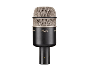 ELEPL33 - Electro-Voice PL33 Dynamic Supercardioid Kick Drum Microphone Image 1